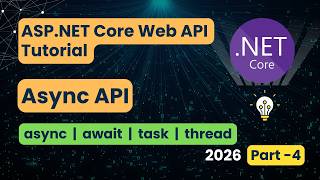 ASP.NET Core Web API CRUD Tutorial 🚀 | Async API | CRUD API