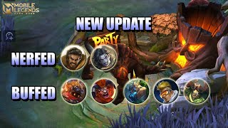 NEW UPDATE - SECRET BARATS BUFF, MORE GOLD, ROGER NERF - PATCH 1.5.22 MLBB