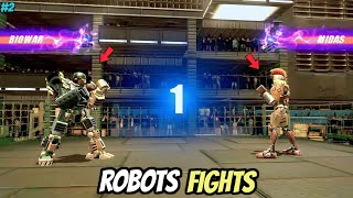 ROBOTS FIGHT - REAL STEEL WRB GAMEPLAY ||