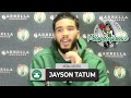 Jayson Tatum On Getting MVP Chants on the Road: 