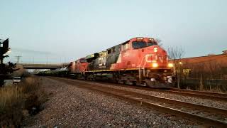 CN 2236 with great P5 and dead CP 8876 Vancouver Olympics lead CP 148 in Des Plaines