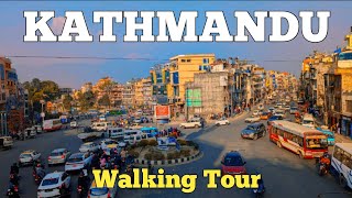 🇳🇵How is Kathmandu City, NEPAL - More Walking Tours 4K HDR