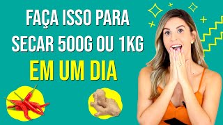 Quer emagrecer 500g ou até 1kg por dia? Assista esse vídeo!