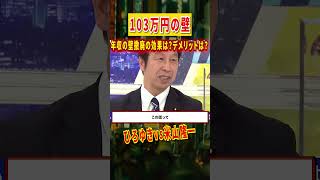 【103万円の壁】ひろゆきvs米山隆一！検証、検証と先延ばしにして責任は取らない立憲・米山隆一 #103万円の壁 #ひろゆき #米山隆一