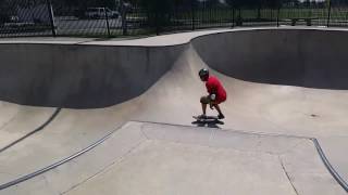 49 yr old in skating bowl, how not to ...