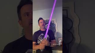 One Minute Darth Revan Black Series Lightsaber Unboxing and Review