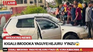 KIGALI: Ishyano riraguye😱 IMODOKA YAGUYE HEJURU Y'INZU😱  | Mubushinwa habonetse zahabu ihenze kwisi😱