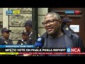 MPs to vote on Phala Phala report