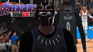 Avengers Endgame BLACK PANTHER In NBA 2K19.. 110 Overall Hero! | DominusIV