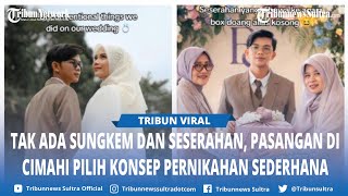 VIRAL Pengantin Buktikan Acara Pernikahan yang Sederhana Tapi Tetap Sakral, Kotak Seserahan Kosong