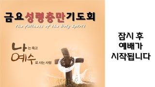 [선한마음교회]2025년 1월 17일 금요성령충만기도회 LIVE