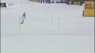 Manuel FELLER did not finish 2nd run SL - LEVI (FIN) 2017