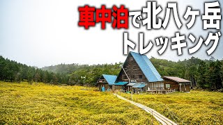 Stay in a vehicle at a foggy roadside station! Kita-Yatsugatake to Kobuchisawa Roadside Station