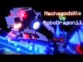 Mechagodzilla Vs RoboDragon11 | Minecraft Animation