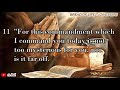 deuteronomy 30 nkjv audio bible with text bread of life