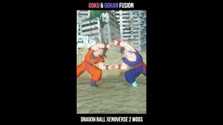 Goku and Gohan Fusion #Short #DragonBallXenoverse2Mods