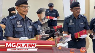 Rokok Bernilai RM1.4 Juta Dirampas  #MGFlash