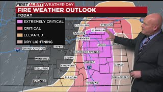 Extremely Critical Fire Danger Through Friday Evening