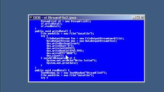62.Java Certification-Chapter08.java.io & java.text-Lesson2.Stream Input & Output