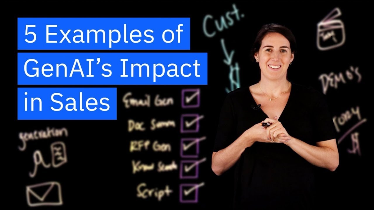 5 Ways Generative Ai Is Revolutionizing Sales Automation Youtube