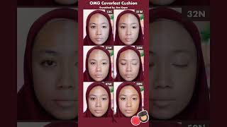 #swatch OMG Coverlast Cushion on Medium-Tan Skin #cushion