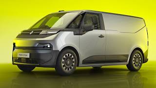 Renault Unveils The New Electric Trafic, Estafette \u0026 Goelette (2026)