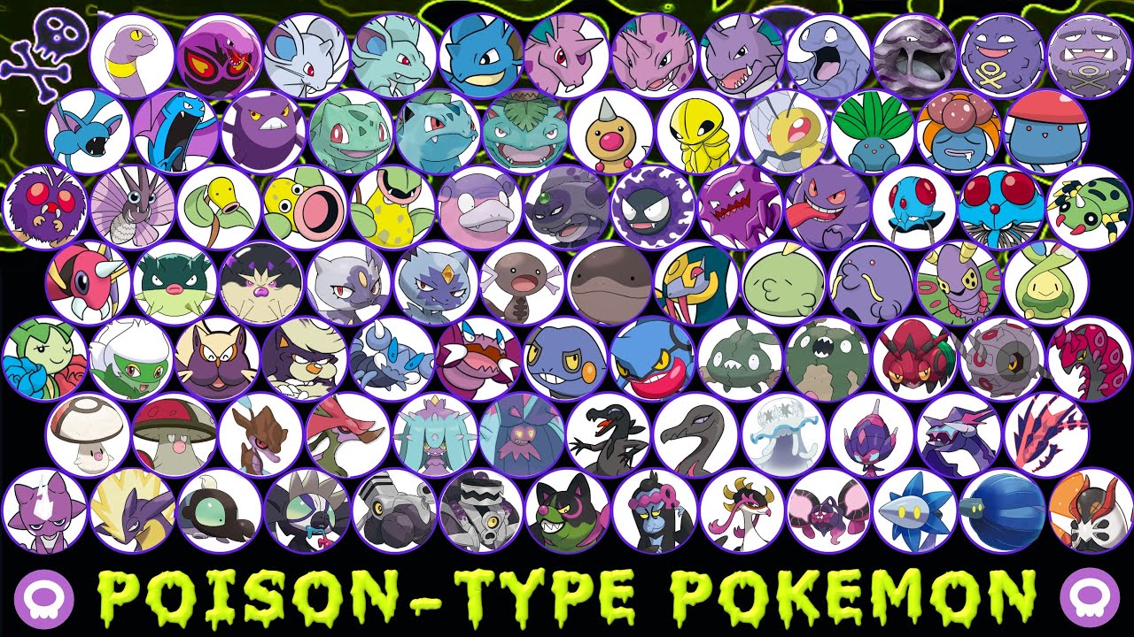 Rock Poison Type Pokemon List Infoupdate Org