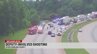 Man killed in deputy-involved shooting wanted out of Laurens Co.