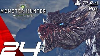 Monster Hunter World - Gameplay Walkthrough Part 24 - Kushala Daora Hunt (PS4 PRO)