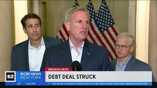 Tentative deal reached to raise debt ceiling