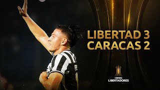 Libertad 3 x 2 Caracas FC | Melhores Momentos | Fase de Grupos | Libertadores 2020