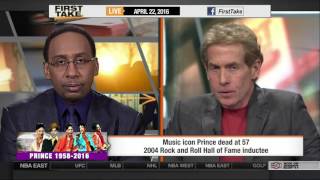 ESPN FIRST TAKE 4 22 2016 PRINCE DEAD AT 57