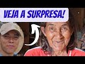 DONA ELVIRA IDOSA ISOLADA GANHA SURPRESA ESPECIAL! VEJA O QUE CHEGOU PARA ELA!