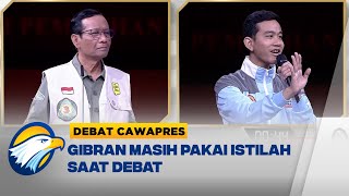 Pakai Istilah Lagi, Gibran Diinterupsi Moderator