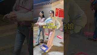 潮汕花篮美女！仙气飘飘啊！喜欢的点个赞！#熱門 #弘扬和传承民俗文化 #潮汕民俗文化 #潮汕挑花篮 #美女#beautiful