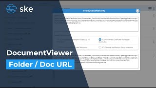 DocumentViewer - Folder Document URL