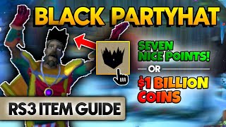 Get a FREE Black Partyhat At The RS3 Christmas 2024 Event