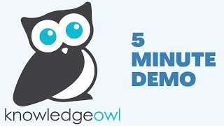 KnowledgeOwl Demo