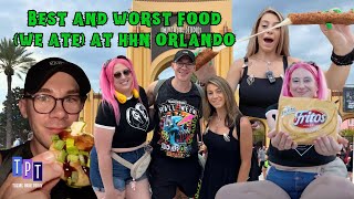 The BEST & WORST Food Items We Ate At Halloween Horror Nights Orlando 2025