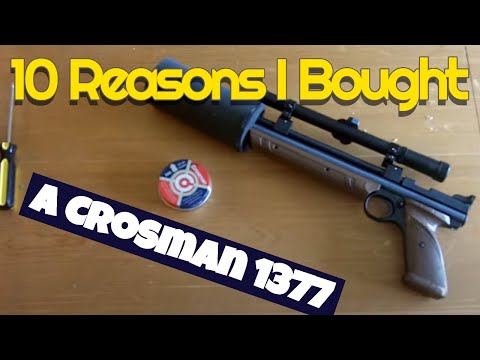 10 Reasons to buy a low cost Crosman 1377 Air Pistol 10 Reasons to buy a low cost Crosman 1377 Air Pistol