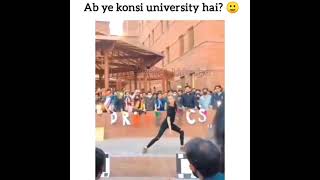 Girl Dance In University |Whatsapp Status