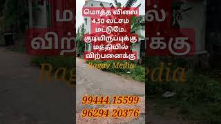 மொத்த விலை 4.50 லட்சம் மட்டுமே. குடியிருப்புகளுக்கு மத்தியில் 3.50 சென்ட்டுடன் விற்பனைக்கு, #shorts