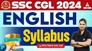 SSC CGL Syllabus 2024 | SSC CGL English Syllabus | By Pratibha Mam