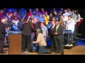 woman faints at sanders rally