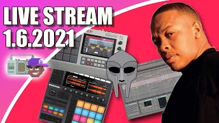 Dr. Dre & MF Doom Inspiration AKAI MPC LIVE & Maschine Plus Stream