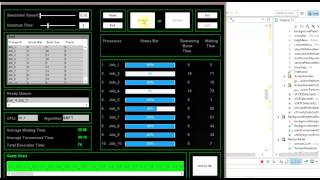 CPU Scheduling Simulation Program