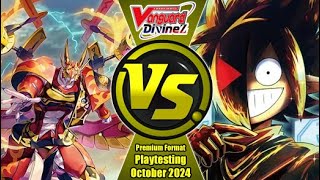 Tachi Aelquilibra Vs Welstra - Cardfight Vanguard Premium Format Playtesting October 2024