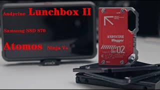 Best Budget Angelbird AtomX Alternative - Andycine Lunchbox II + Samsung SSD 870