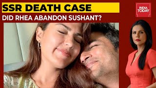 SSR Death Case: Did Rhea Abandon Sushant Days Before His Death? | To The Point