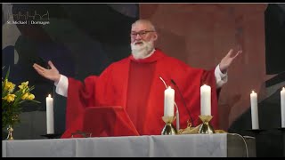 Heilige Messe zu Palmsonntag aus der Kirche Zur Heiligen Familie in Dormagen-Horrem